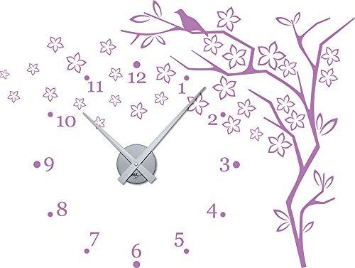 Graz Design 800355_SI_042 Wandtattoo Uhr mit Uhrwerk Wanduhr Baum ... Graz Design 800355_SI_042 Wandtattoo Uhr mit Uhrwerk Wanduhr Baum ...
